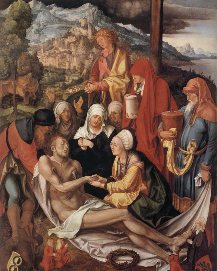 Albrecht Durer Lamentation for Christ